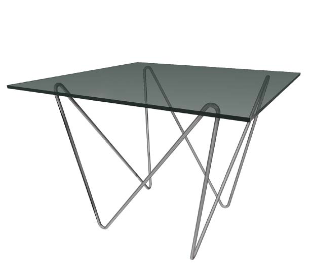 Lounge table 'Milano'