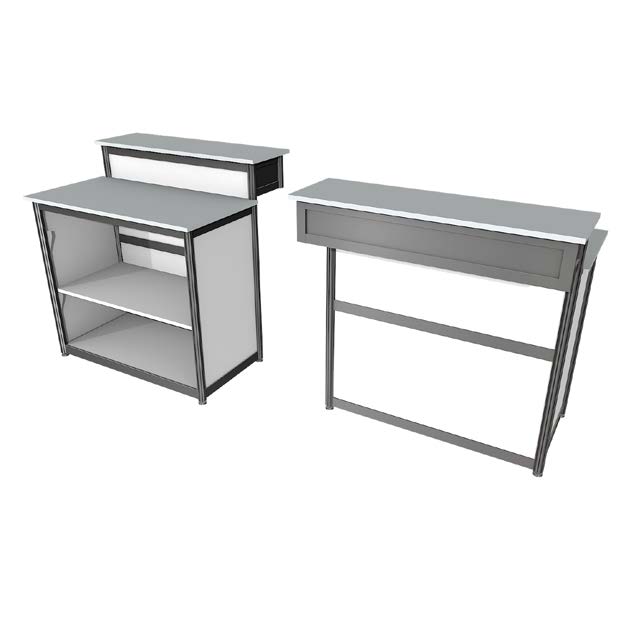 Bar desk with board