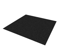 Carpet tiles black