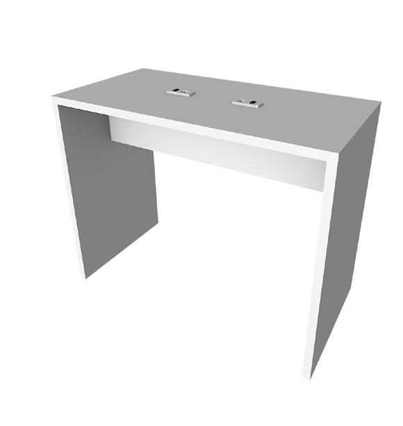 High table white with 'charging station'