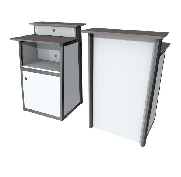 PC desk 'Pisa'