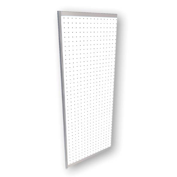 Perforated wall white