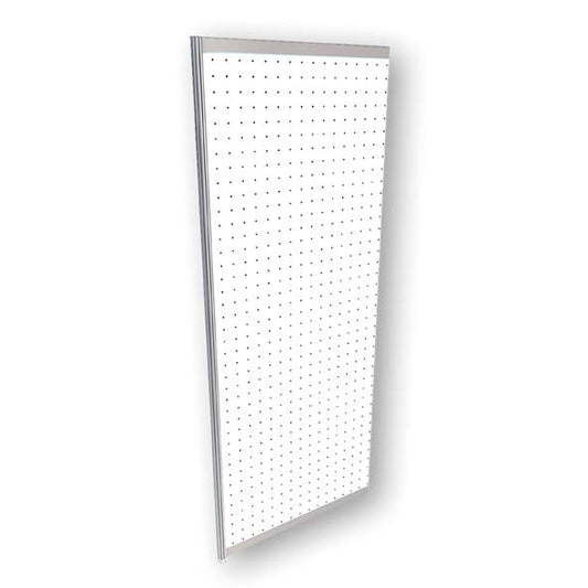 Perforated wall white