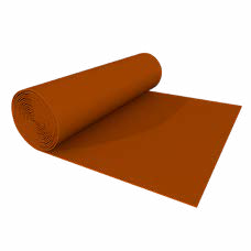 Roll carpet orange