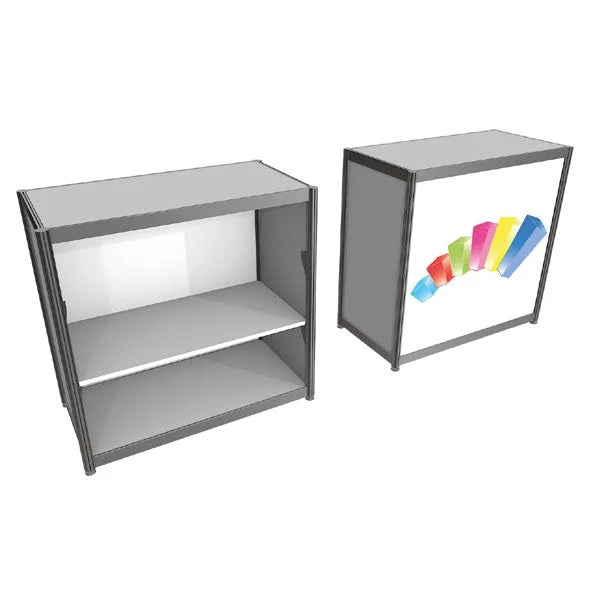 Bar desk insert plate